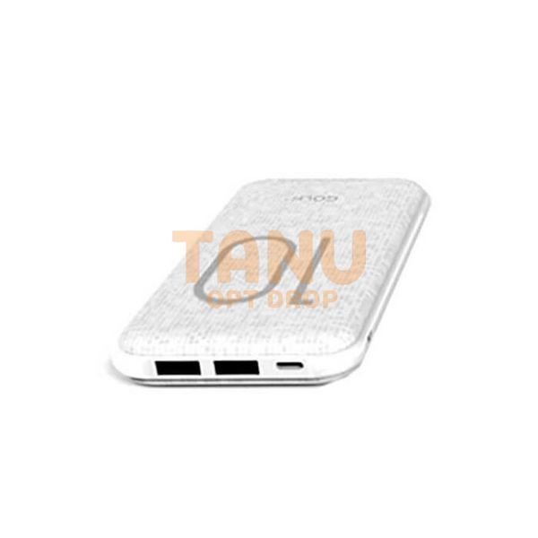 Портативная батарея GOLF Power Bank 10000 mAh G26 Белая 11k12p068v2 фото