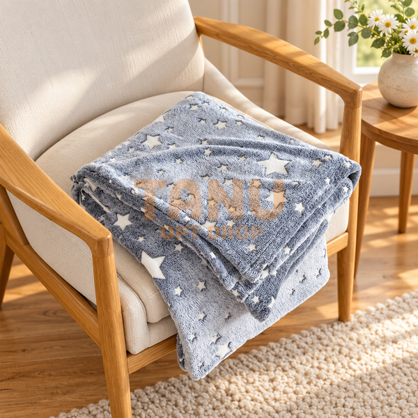 Дитячий плед-покривало Magic Blanket, що світиться в темряві, 100x150 см (4409/BLANKET) 03k01p062v3 фото