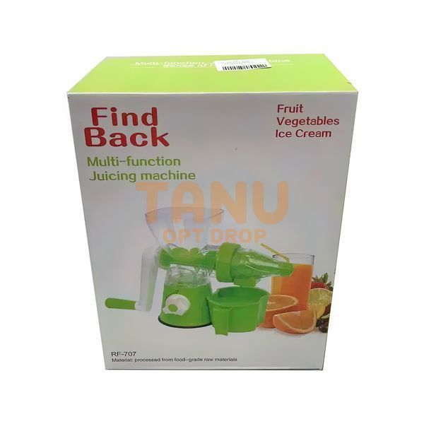 Ручний шнековий соковитискач для томатів Multi-Function Juicing Machine RF-707 Зелений (211) 10k01p041 фото