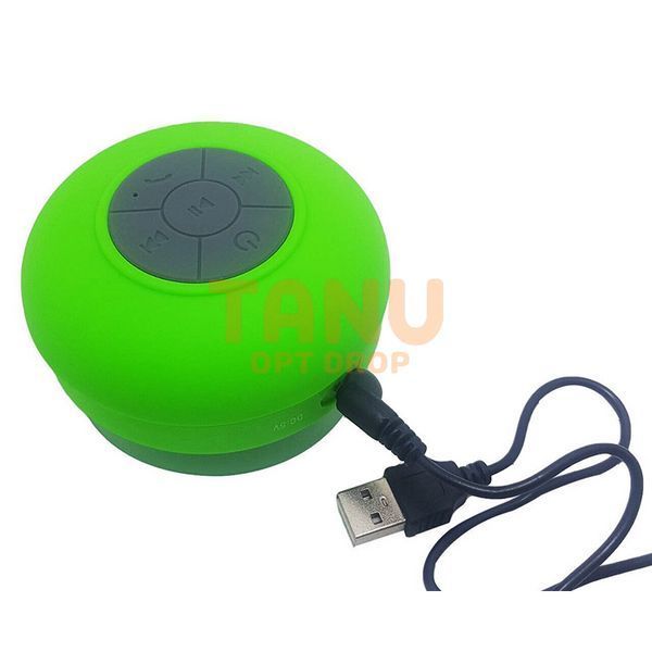 Колонка SPS X1 LUX Bluetooth Waterproof с присоской зеленая 11k03p063v1 фото