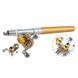 Складная мини удочка 97 см Fishing Rod In Pen Case золотая 02k04p010v5 фото 2