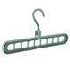 Багатофункціональна вішалка для одягу на 9 отворів Mini Wonder Hanger 9 Pieces Бірюзова (575) 01k06p036v3 фото 8