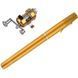 Складная мини удочка 97 см Fishing Rod In Pen Case золотая 02k04p010v5 фото 4