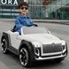 Дитячий електромобіль зі світломузикою та шкіряним салоном Rolls Royce Phantom 928(AM-123) Білий (360T) 03k24p033 фото 1