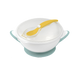 Детская мисочка с присоской BabyOno 1063/04, с крышкой и ложечкой, бирюзовый (SB) 03k17p327v1 фото 2