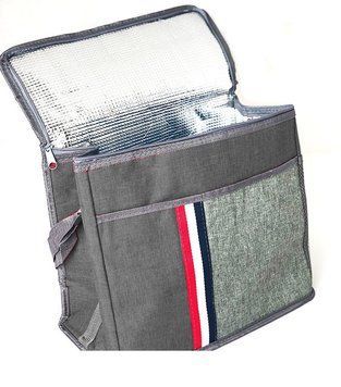 Сумка Холодильник Термос Cooling Bag DT4241 Сіра 02k02p008 фото