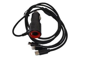 АЗУ авто зарядка 3.6A/5V 3в1 2USB (AAA) (200)K15 04k01p008 фото