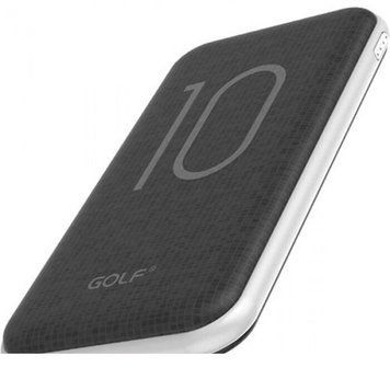 Портативная батарея GOLF Power Bank 10000 mAh G26 Черная 11k12p068v3 фото