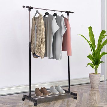 Стойка вешалка для одежды Double Pole одинарная (259) 01k04p057 фото