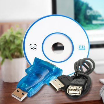 Переходник USB2.0 на RS232 Convertor (DB25 OR DB9) (206) 11k06p372 фото