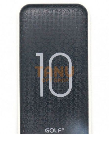 Портативна батарея GOLF Power Bank 10000 mAh G26 Чорна 11k12p068v3 фото