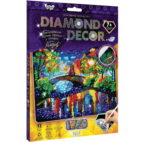 Набор для творчества Алмазна картина DIAMOND DECOR, Рандеву (IGR24) 03k12p076 фото
