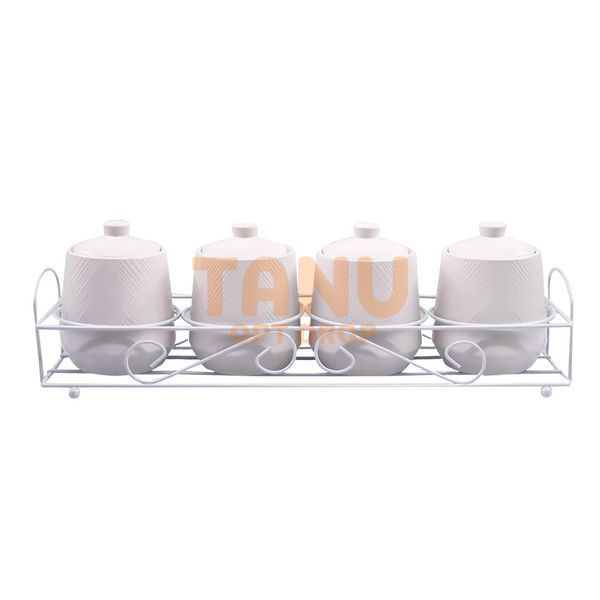 Керамический набор для специй 5-ти предмений Maestro MR-20002-04CS White (235) 10k09p673v2 фото