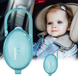 Футляр для гігієнічного зберігання пустушки BabyOno 528/03, напівпрозорий, бірюзовий (SB) 03k17p292v1 фото 1