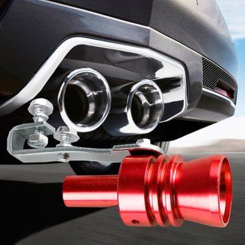 Автомобільний свисток турбо-звуковий на глушник-вихлопну трубу Turbo Sound SOUND For Car EL-1290 L 2.0&shy;2.4L Червоний (237) 04k03p171v3 фото