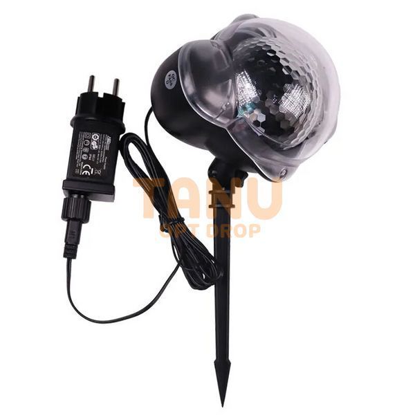 Світлодіодний лазерний проектор вуличний Christmas Snowfall Projector RGB 12k02p059 фото