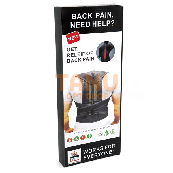 Коректуючий грудопоперековий корсет для корекції постави спини Back Pain Need Help L (В) 06k03p013v1 фото