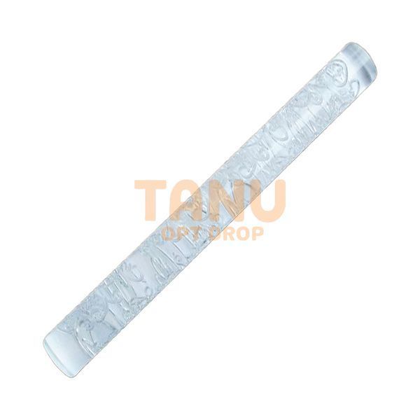 Качалка текстурная акриловая "Ромб с завитками" L 21 см EM8931 /204 10k12p061v2 фото