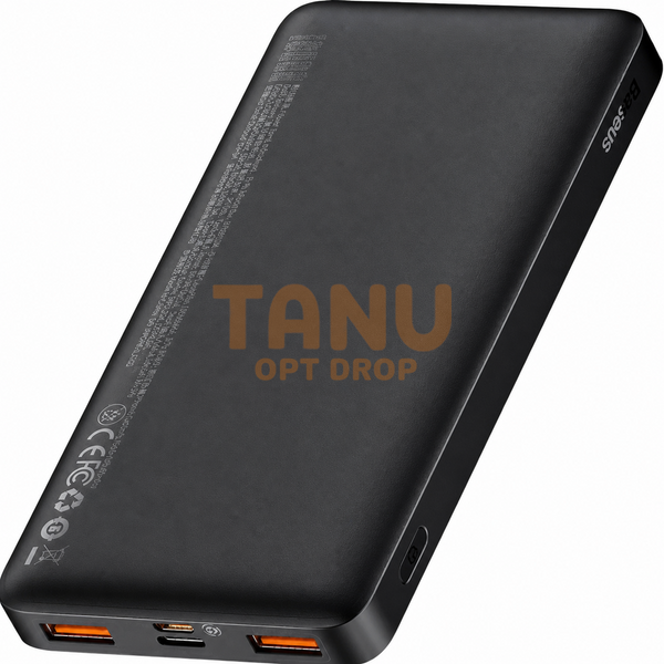 Павербанк Baseus Bipow Digital Display 10000 mAh 20W (AX/15446) 11k12p392 фото