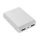 Портативна Зарядка Power Bank GOLF G42 10000mAh Біла 11k12p069 фото 1